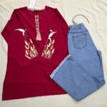 shirt and denim jeans