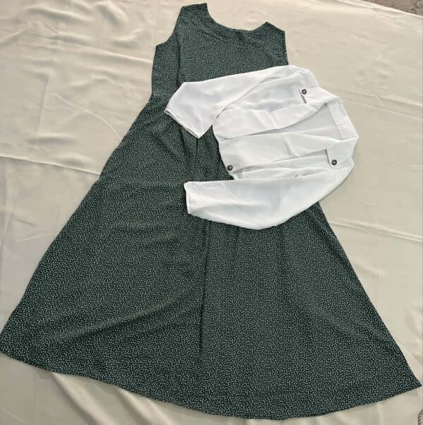 Maxi - Green and white